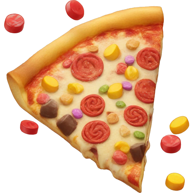 Candy pizza emoji