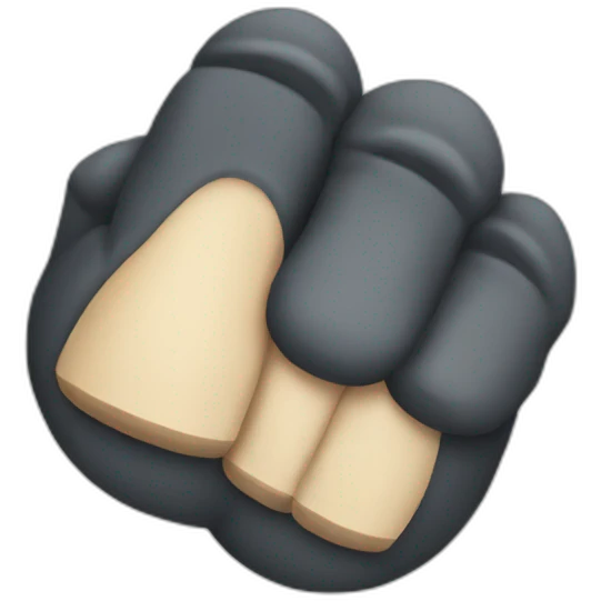 gorilla finger emoji