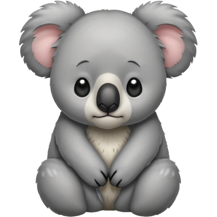 Sad koala bear  emoji