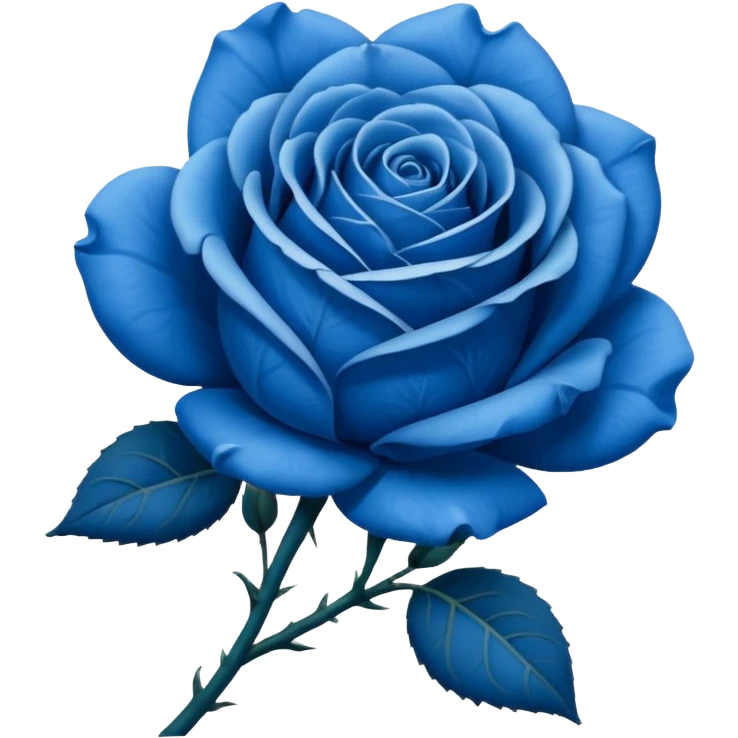 blue 🥀  emoji