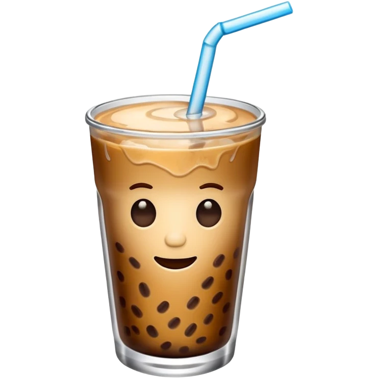 Iced coffee  emoji