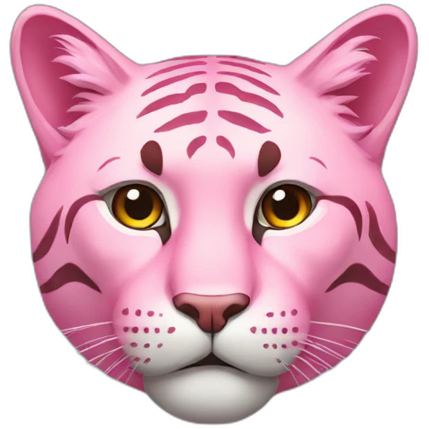 pink-big-cat emoji