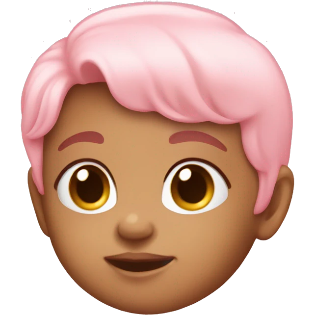 cute baby pink  emoji
