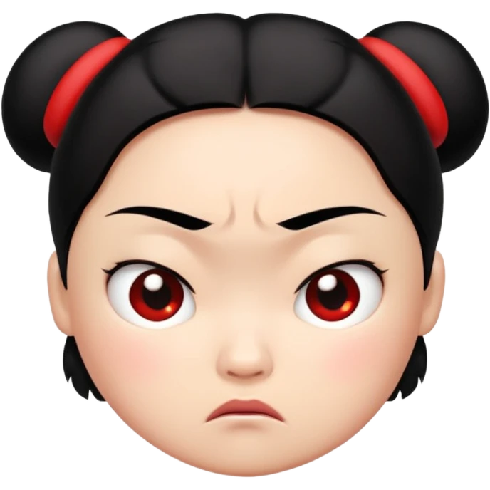 Pucca enojada  emoji
