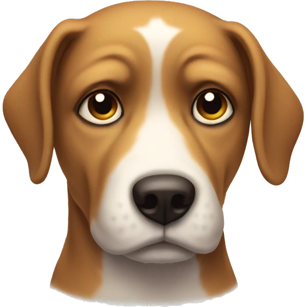 sad dog emoji