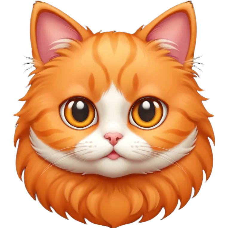 A cute cat  emoji