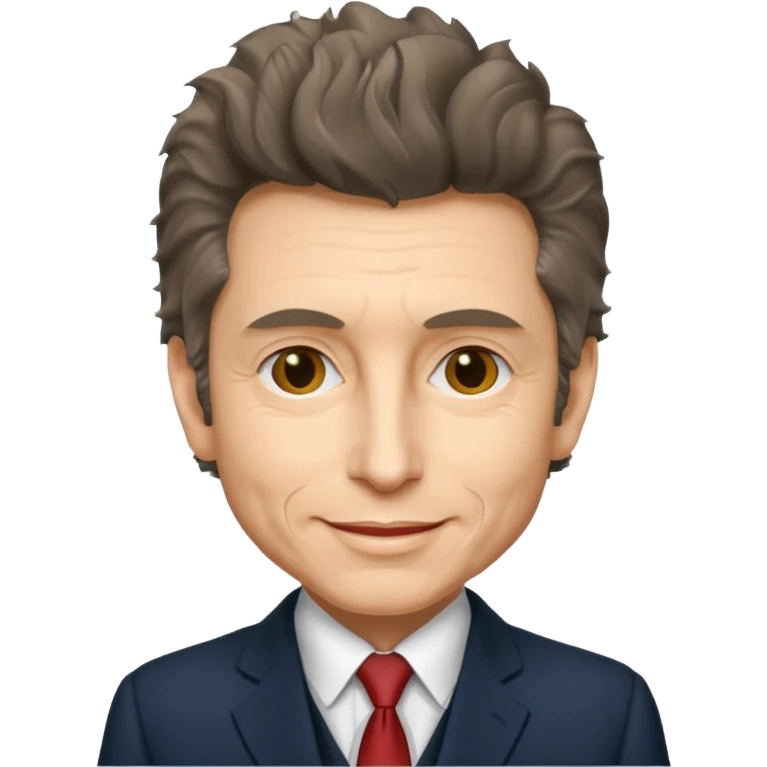 Bob Dylan as President of the United States emoji