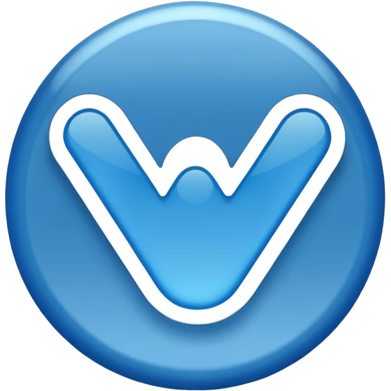 A blue 🔵 tick ✔️mark emoji emoji