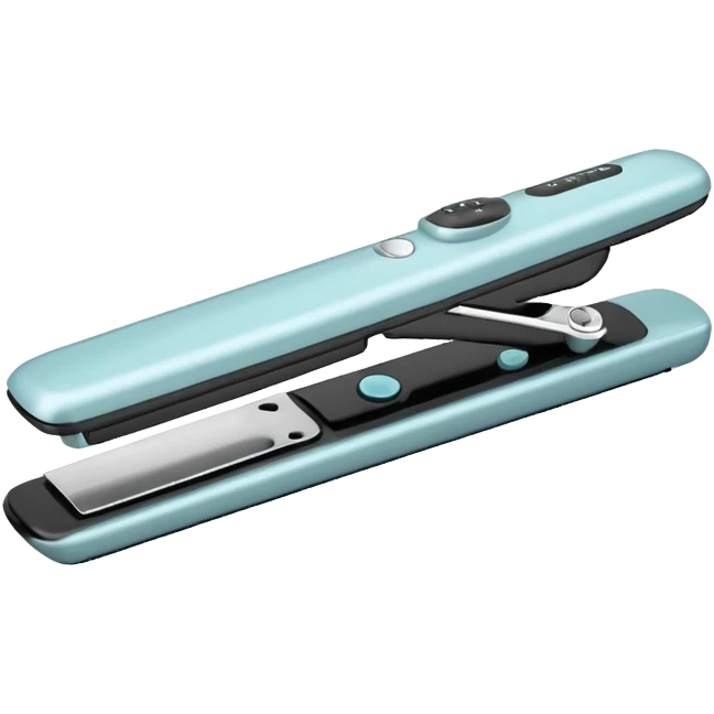 hair straightener emoji