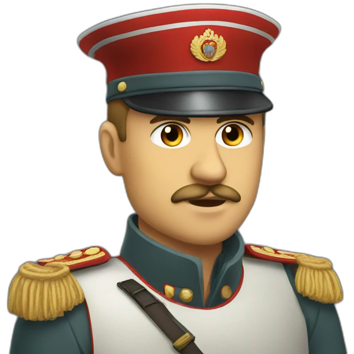 Soldat russe emoji