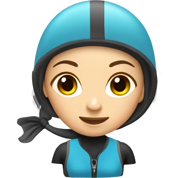 Spring board female Diver  emoji