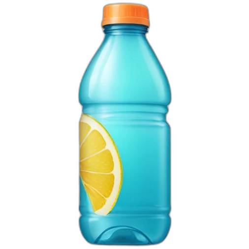 Plastic bottle of juice emoji