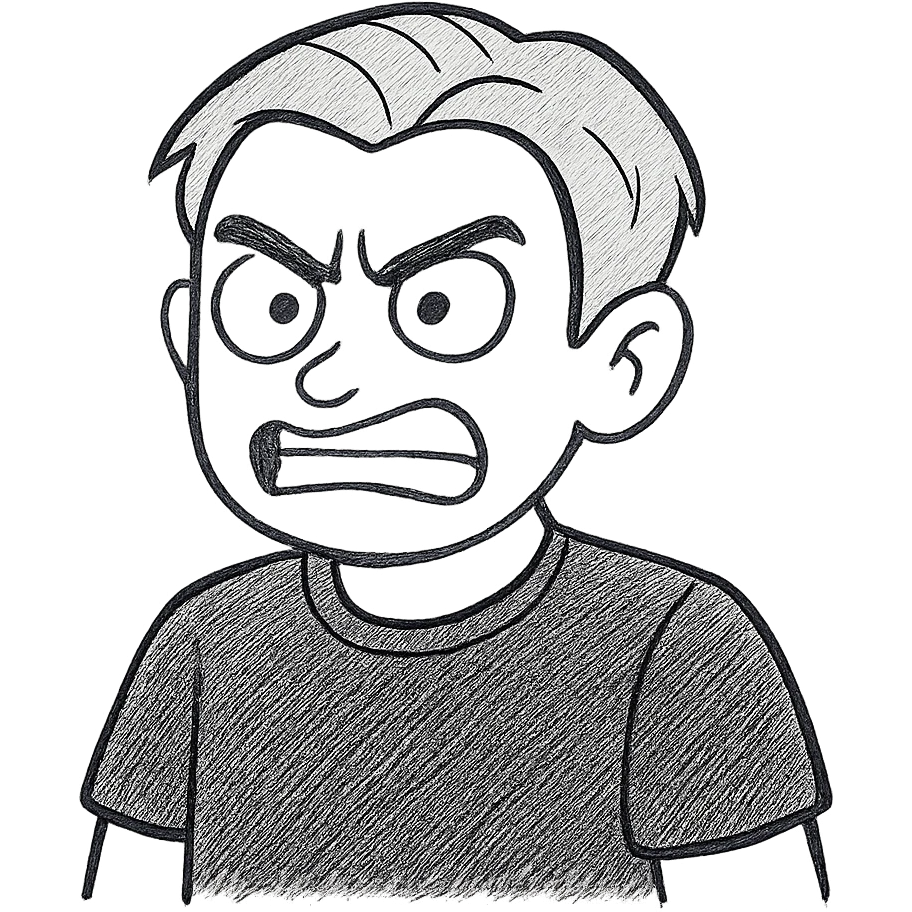 Keep the t-shirt black and the background fully transparent, everything else unchanged. emoji
