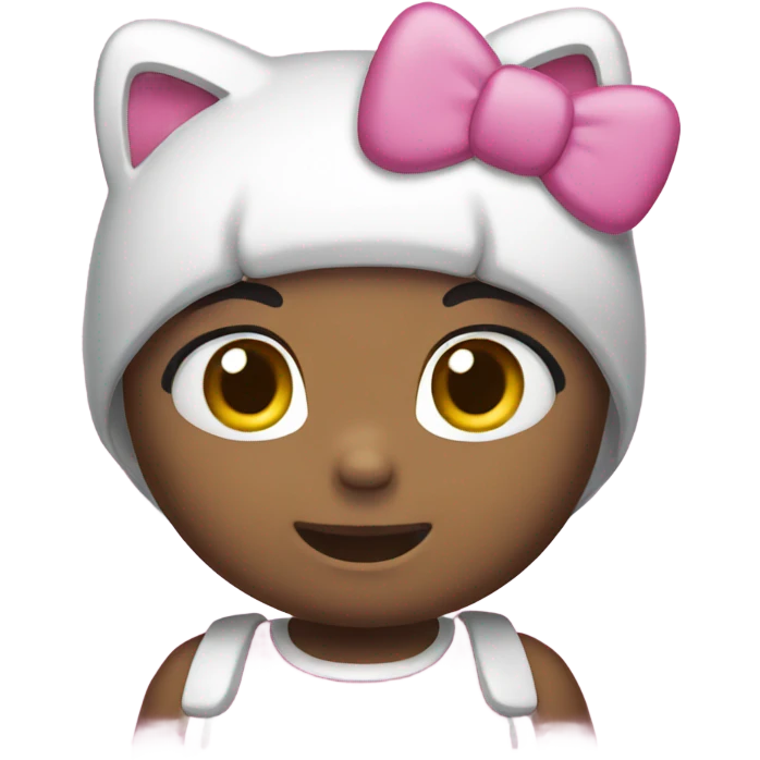 Hello kitty emoji