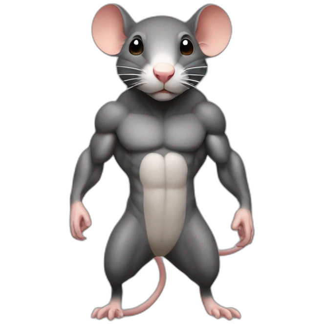 rat,muscle emoji
