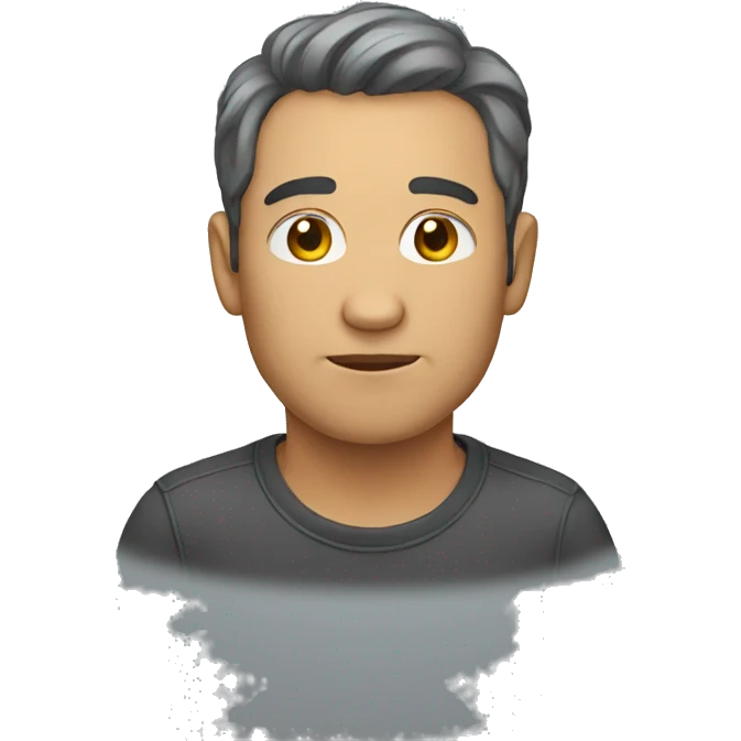 A man without features emoji