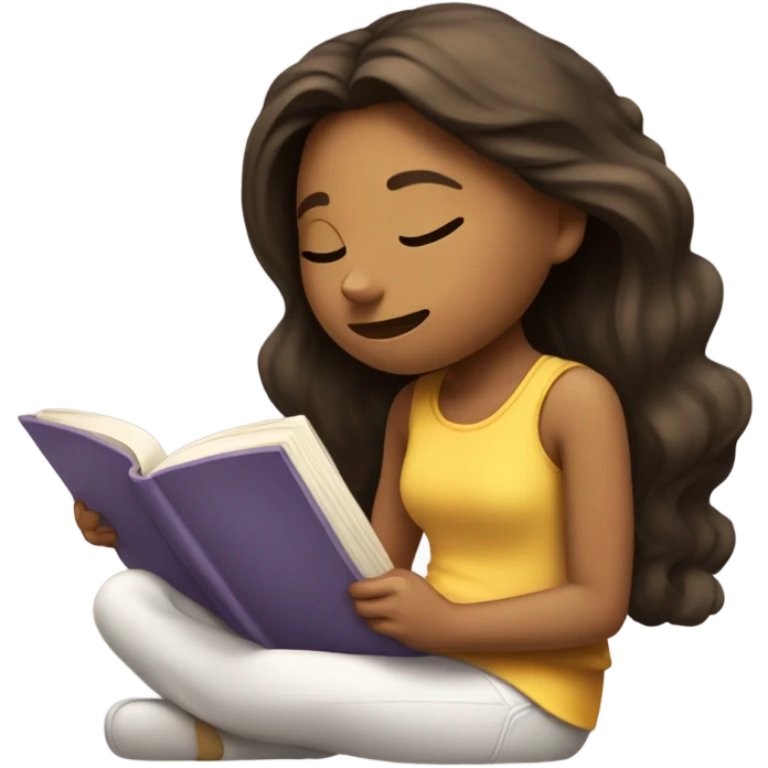 Girl relaxing emoji