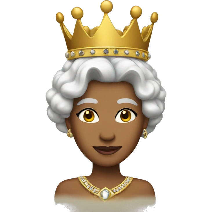 queen in queen outfit
 emoji