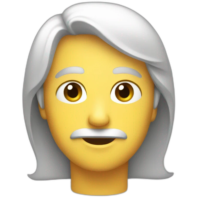 Pas content emoji