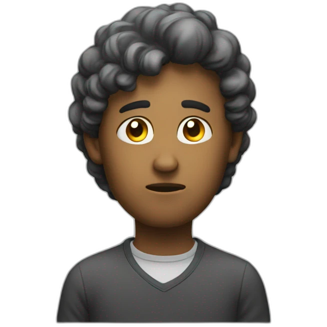 thinking hard emoji