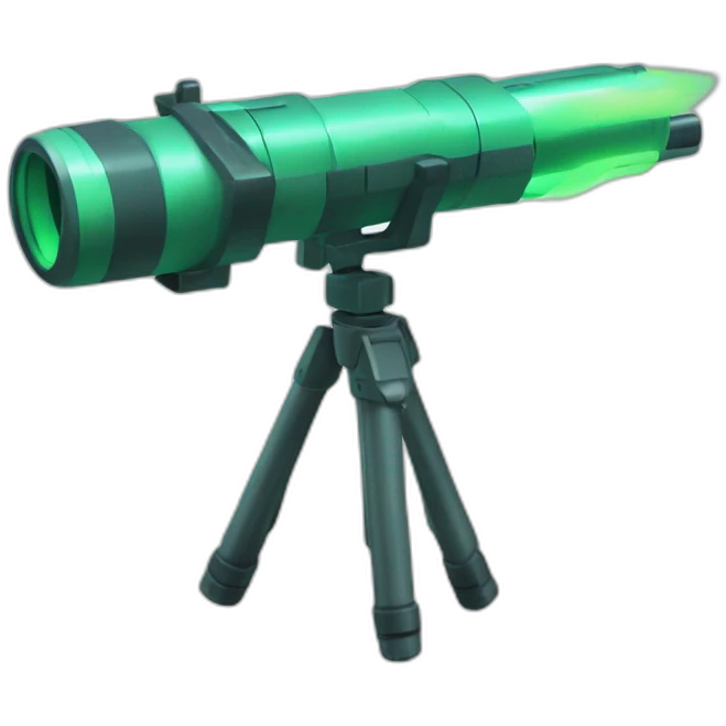 futuristic Gamma Ray bazooka emoji