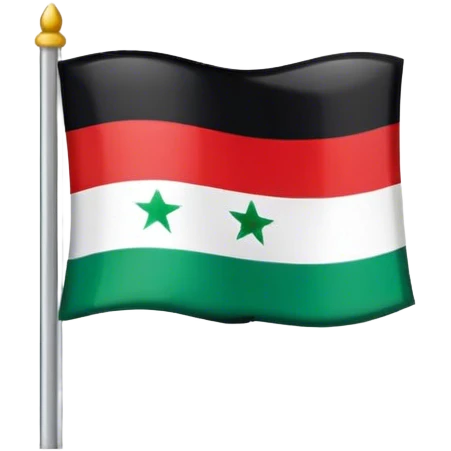 Syrien new flag emoji