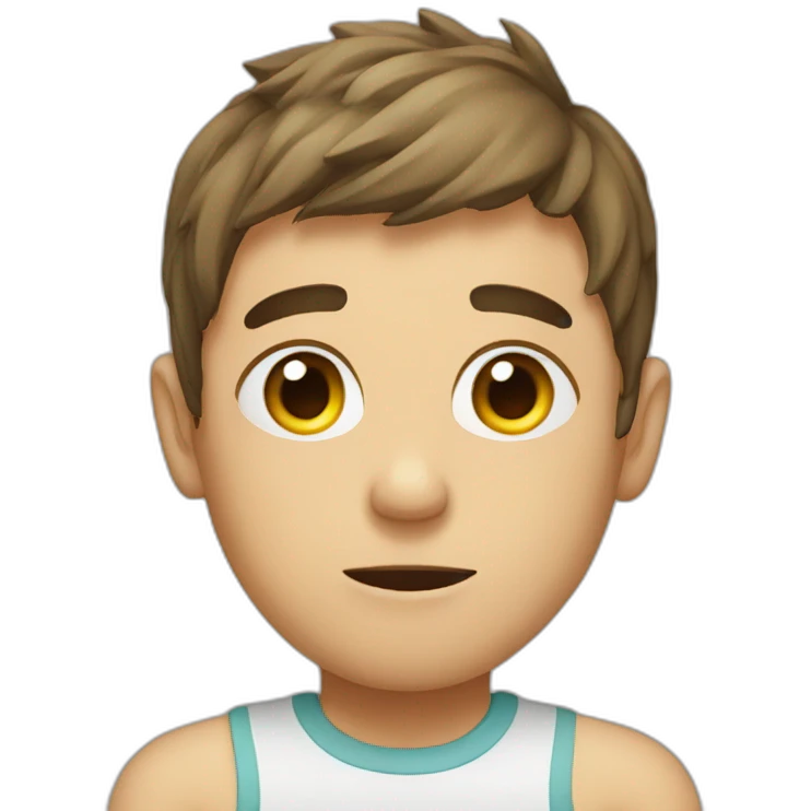 person sweats a lot emoji
