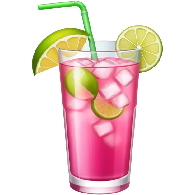 Pink drink limón emoji