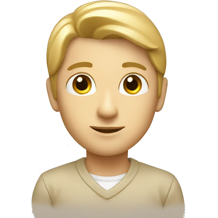 Mini one beige  emoji