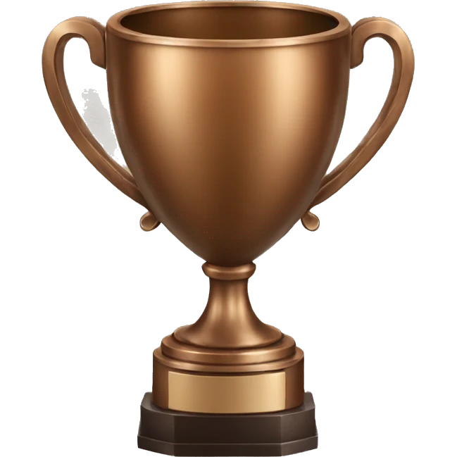 bronze trophy emoji