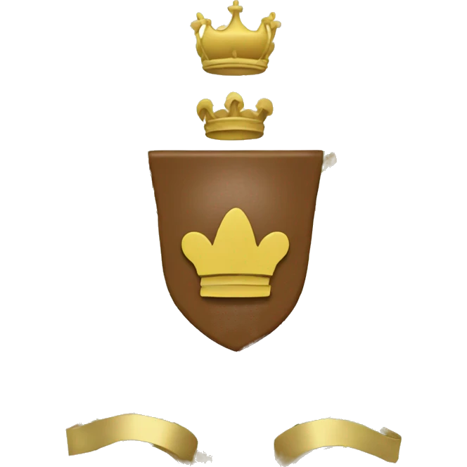 Coat of arms with leafs  emoji