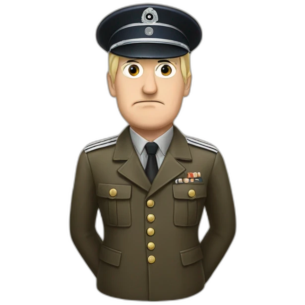 hitler et marine-le-pen se tenant la main emoji
