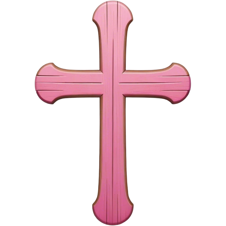 pink cross emoji