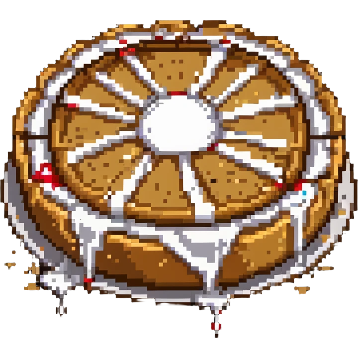 simple and bold cream pie splat emoji