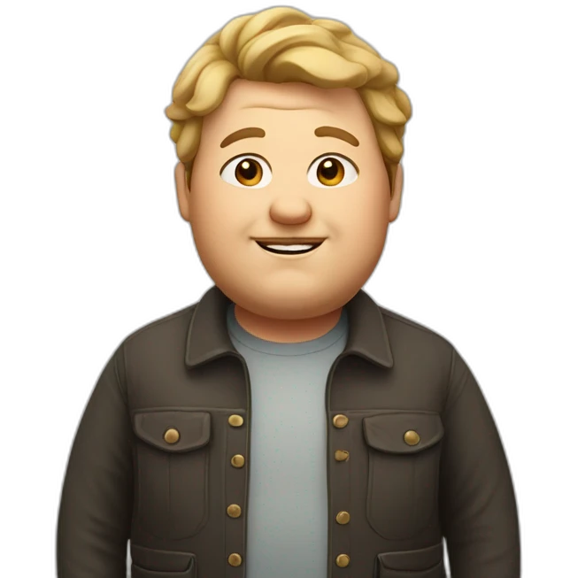 Chubby Dutch man emoji