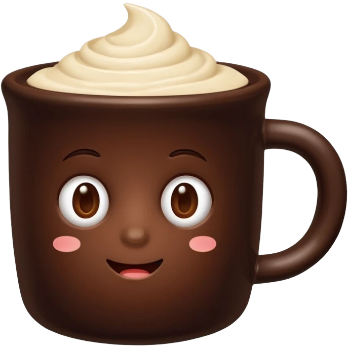 Cioccolata calda aestetich emoji