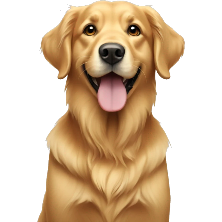 Golden retriever emoji