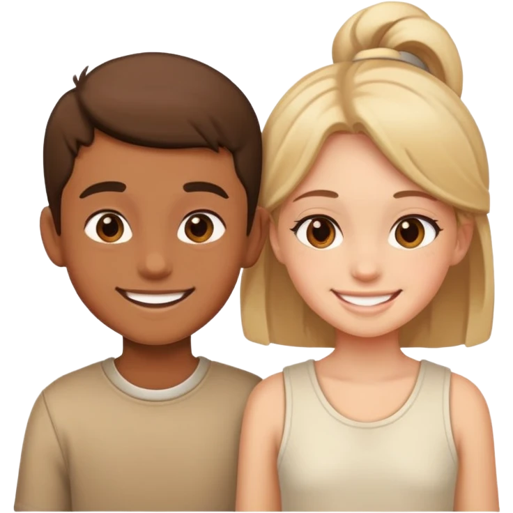 Boy and girl  emoji
