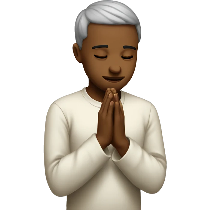 emoji praying  emoji