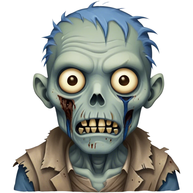 Cinematic Realistic WoW undead friendly zombie Portrait, depicted with decayed yet noble features, his weathered, pallid skin etched with ghostly blue veins and ancient scars. Clad in modest, tattered attire in muted browns and greys that remain consistently rugged, his hollow eyes burn with determined defiance. Rendered with lifelike texture and dramatic natural lighting, high shine, noble and resilient, capturing the stoic spirit of an undead veteran of Azeroth. emoji