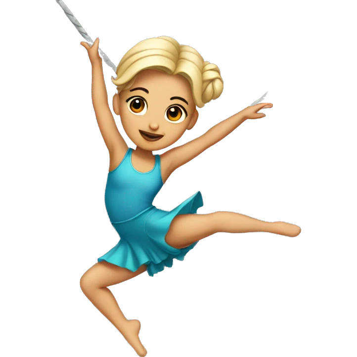 Aerialist girl emoji