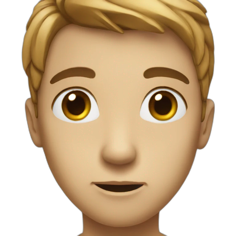 curious face emoji