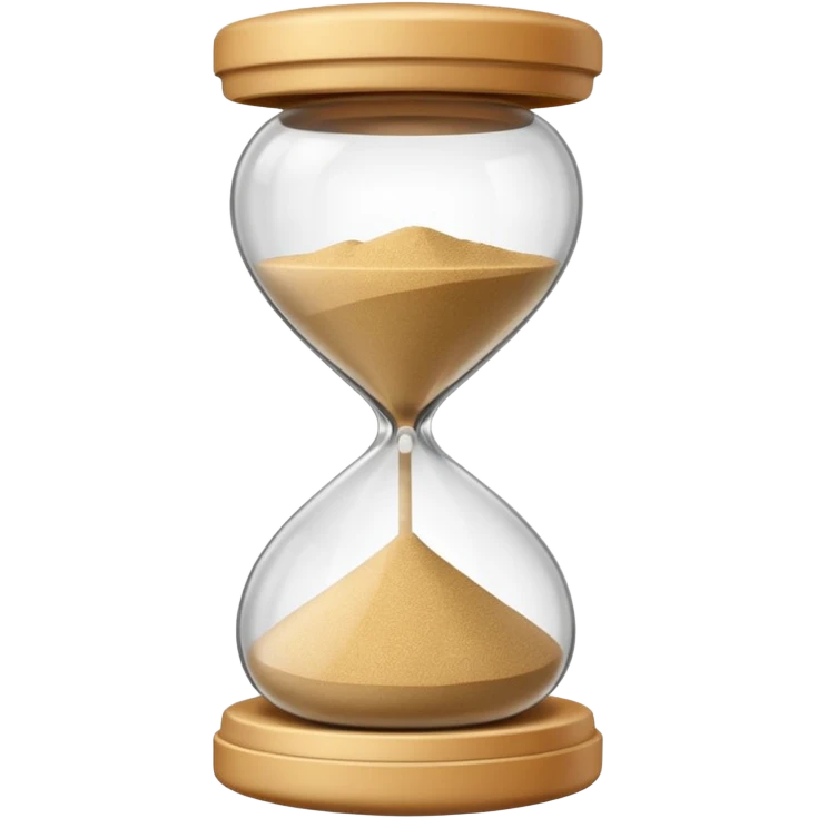 sand timer emoji