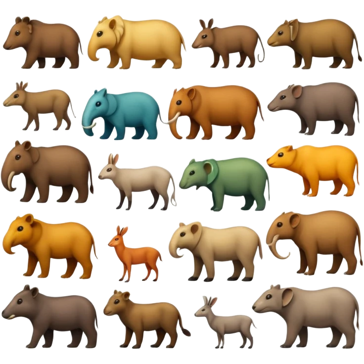 all ancient animals emoji