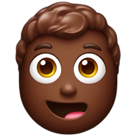 Chocolate  emoji