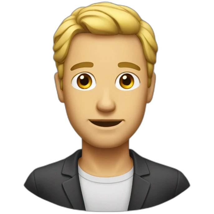 Homme grand emoji