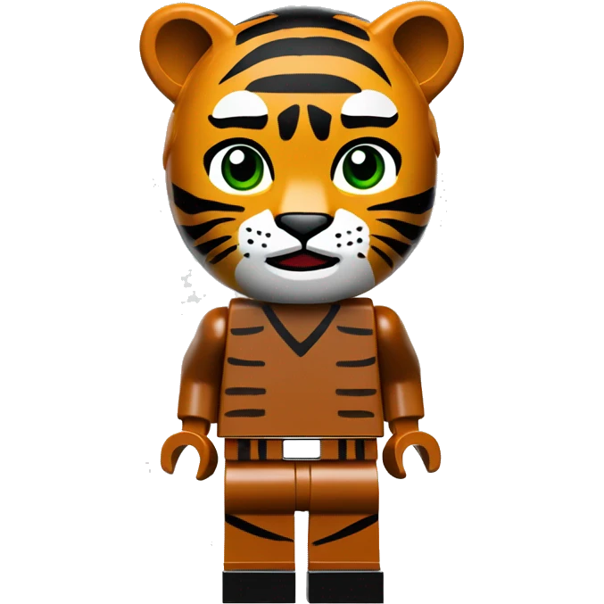 Tiger Wood lego full body emoji