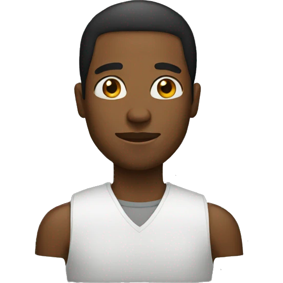 Black man emoji