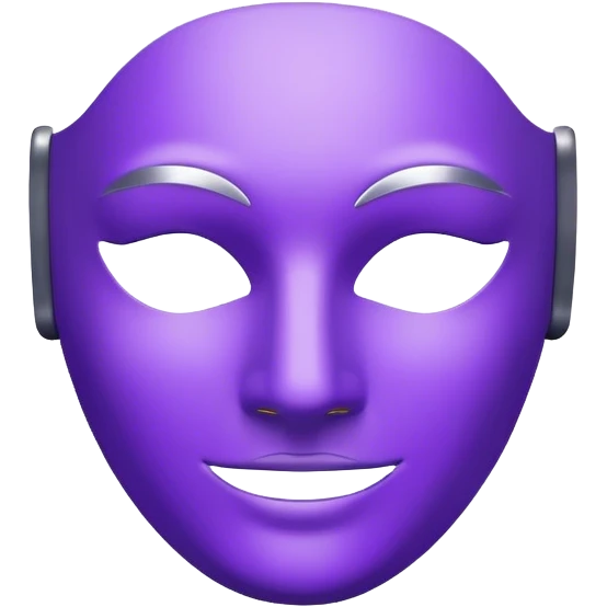 violet 🎭 emoji