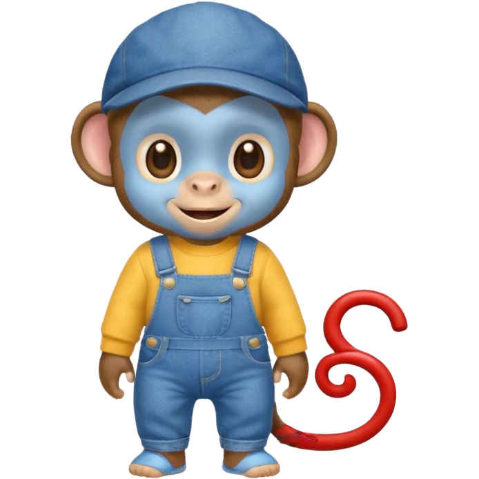 changuito con overol  emoji